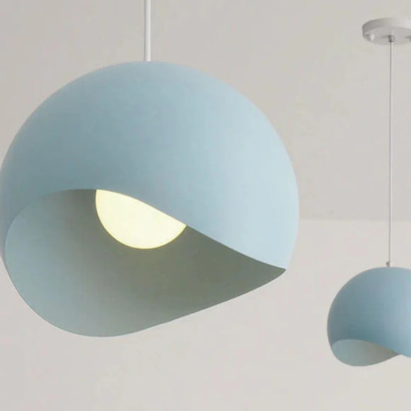 Lámpara Colgante de Hierro Minimalista con Diseño Creativo
