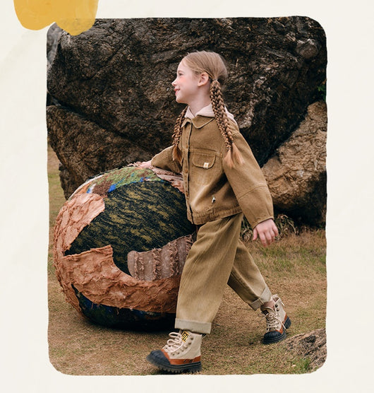 Blusa Infantil Degradado Estilo Occidental Otoño - Image 17