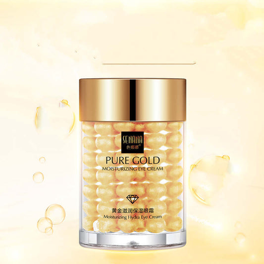 Crema de Oro 24k para Contorno de Ojos - Hidratación y Firmeza Intensiva