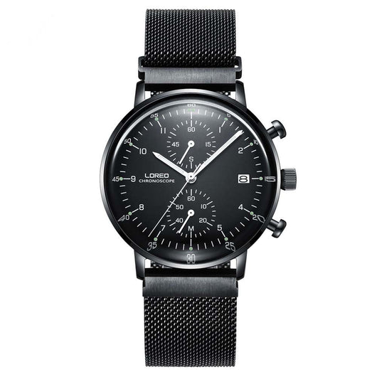 Reloj Deportivo de Cuarzo para Hombre con Banda de Acero Inoxidable Resistente al Agua - Image 19