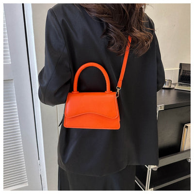 Bolsa Mensajero de Lona Elegante Color Sólido - Image 15