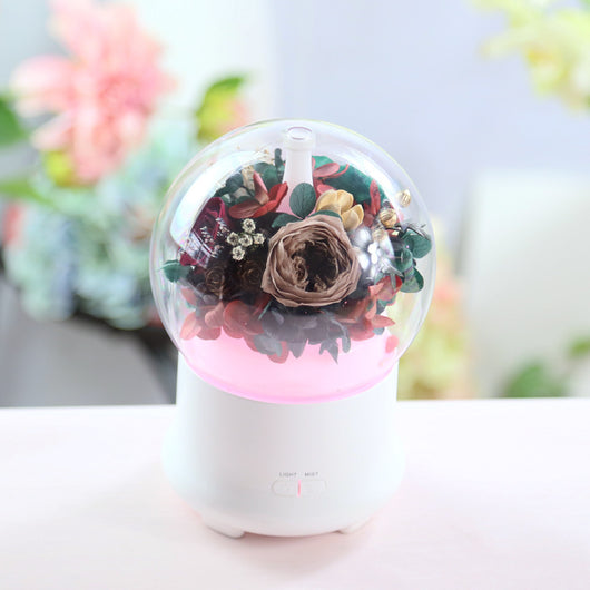 Difusor de Flores Eternas con Humidificador Aromaterápico - Image 4