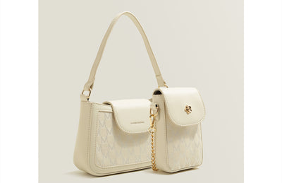Bolsa Cuadrada Axilas Minimalista de Un Hombro - Image 16