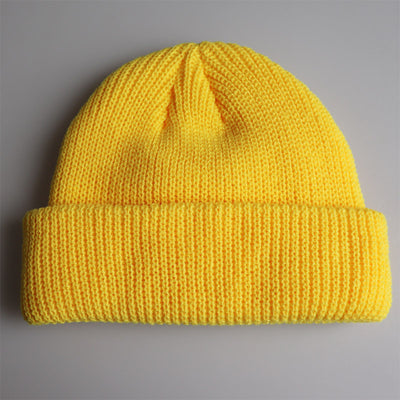 Gorro de Lana Tejida con Detalle de Cuero Melón para Hombre y Mujer - Image 30