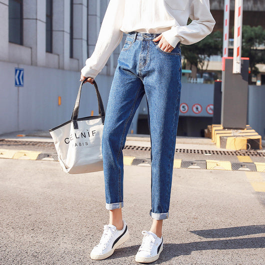 Jeans Rectos Cropped Cintura Alta - Image 13