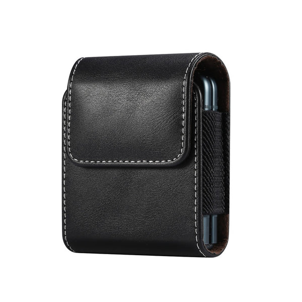 Bolsa de Cintura de Cuero con Pantalla Abatible para Teléfono - Image 6