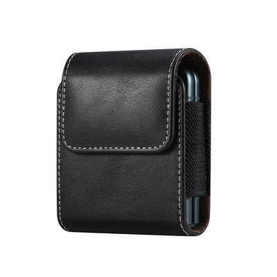 Bolsa de Cintura de Cuero con Pantalla Abatible para Teléfono - Image 6