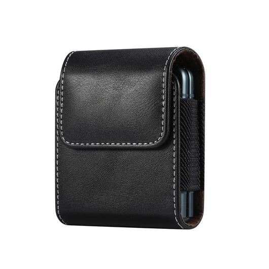 Bolsa de Cintura de Cuero con Pantalla Abatible para Teléfono - Image 6