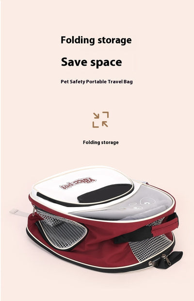 Mochila Transportín para Gatos de Tela Oxford Respirable Gran Capacidad - Image 12