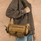 Bolso Bandolera de Cuero Genuino para Hombre - Gran Capacidad y Estilo Vintage