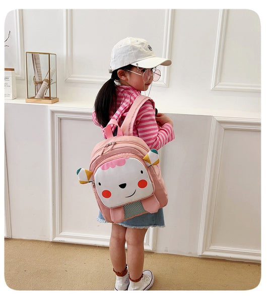 Mochila Escolar Infantil Animales Macaron - Diseño Adorable y Funcional - Image 29