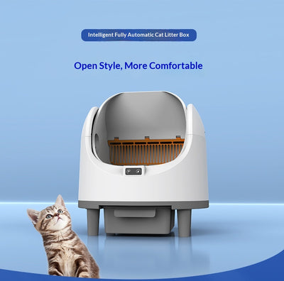 Arenero Automático para Gatos con Pala Inteligente y Amplio Espacio - Image 9