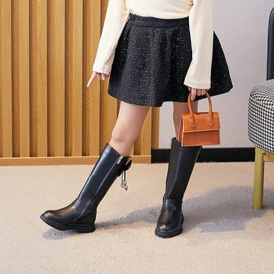 Botas Infantiles de Cuero Estilo Retro Británico - Image 13