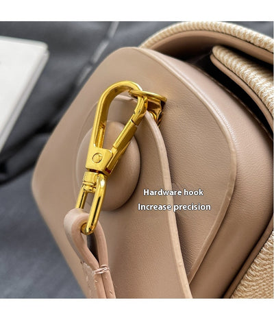 Bolso Mensajero Minimalista de Cuero para Mujer - Image 14