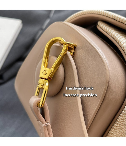 Bolso Mensajero Minimalista de Cuero para Mujer - Image 14