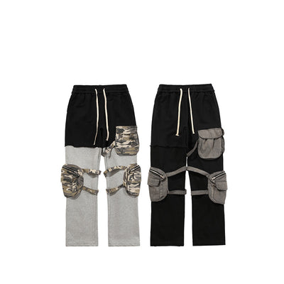 Pantalón Cargo Camuflado con Múltiples Bolsillos de Diseño Urbano - Image 5