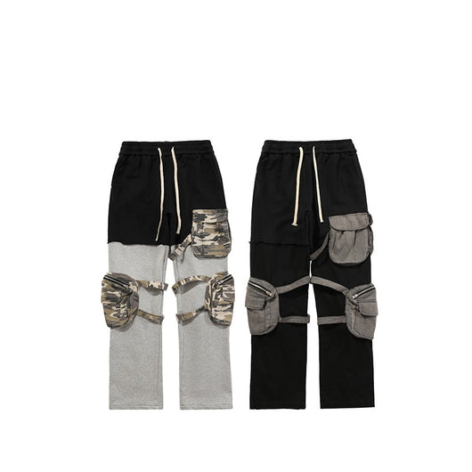 Pantalón Cargo Camuflado con Múltiples Bolsillos de Diseño Urbano - Image 5