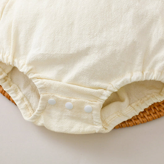 Enterizo Infantil con Encaje y Tirantes Bordados para Bebés y Niños Pequeños - Image 7