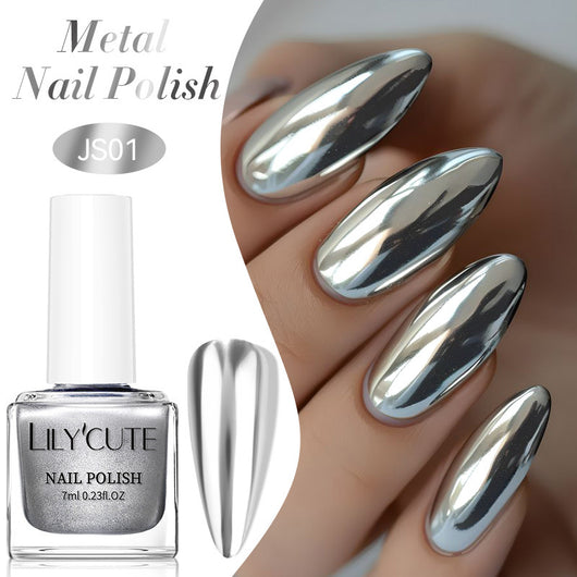 Esmalte de Uñas Espejo Metalizado Secado Rápido sin Horno - Image 6