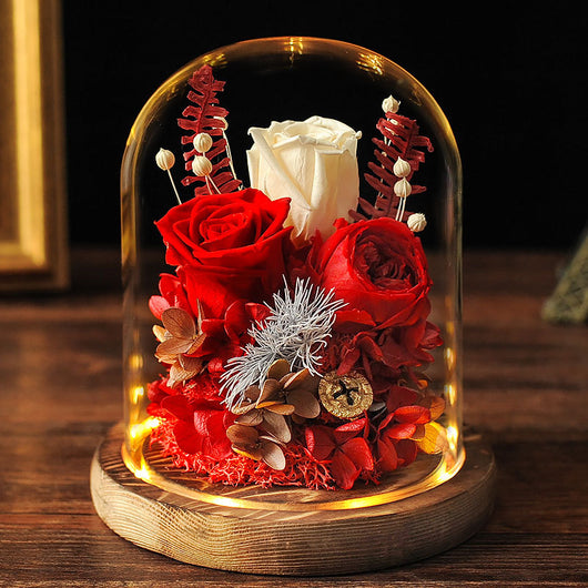 Rosa Eterna en Cúpula de Cristal - Regalo Perfecto para San Valentín - Image 5