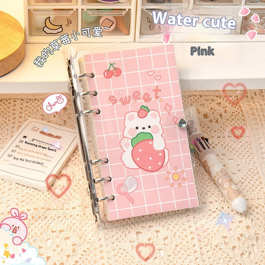 Cuaderno Espiral Suelto Contadora Adorable con Corazones - Diario de Notas - Image 6