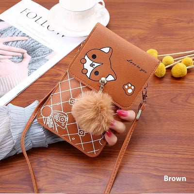 Bolsa Crossbody Vertical para Teléfono con Pantalla Táctil - Contraste para Mujer - Image 9