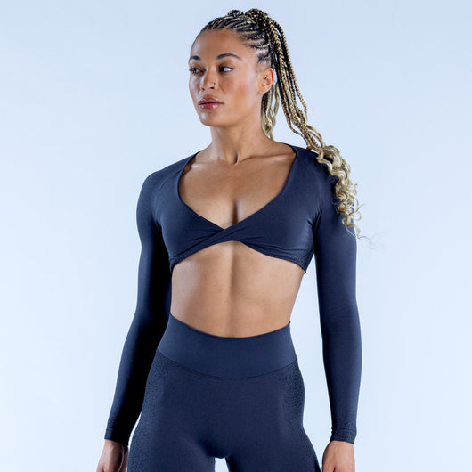 Playera Deportiva Yoga Manga Corta y Larga Ajustable - Image 28