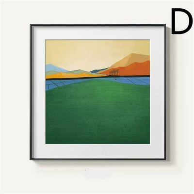 Cuadro Moderno de Montaña en Lienzo Abstracto - Image 3