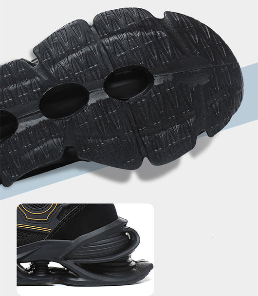 Zapatillas de Running Tejidas Casual con Filo Afilado - Image 7