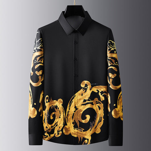 Camisa Ejecutiva Antiarrugas sin Planchado Slim Fit Manga Larga