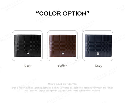 Billetera Delgada para Hombre con Múltiples Compartimentos y Diseño Rayado - Image 10