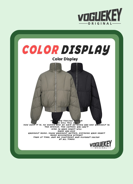 Chaqueta Térmica Casual de Cuello Alto - Algodón Cómodo para Hombre y Mujer - Image 7