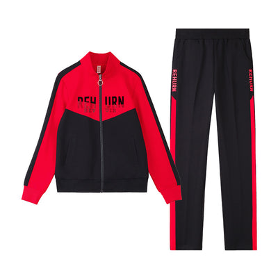 Conjunto Deportivo Mujer Colorblock Ajustado para Running - Image 5
