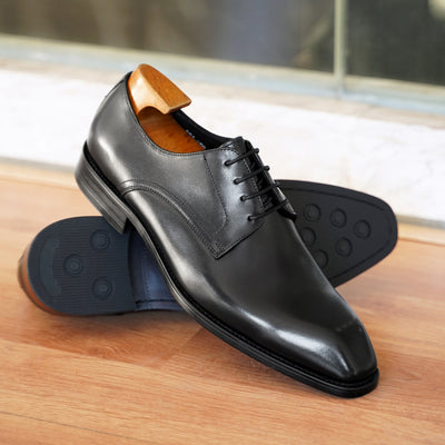 Zapatos de Cuero Vintage con Punta Cuadrada para Hombre - Image 20