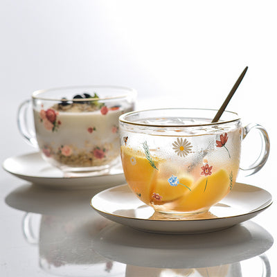 Vaso de Desayuno Phnom Penh con Asa - Vidrio Transparente - Image 4