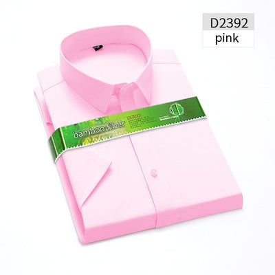 Camisa de Trabajo Casual Ejecutiva en Fibra de Bambú para Hombre - Image 6