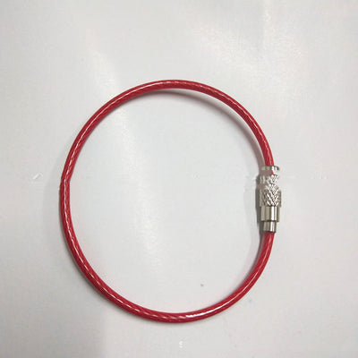 Etiquetador de Acero Inoxidable Recubierto con Anillo de Alambre - Image 3