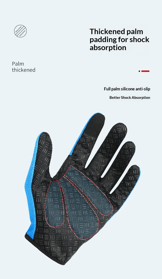 Guantes Ciclismo Verano Táctiles Dedo Completo para Moto y Bicicleta - Image 13