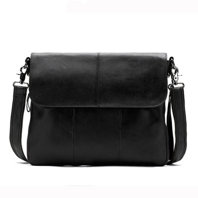 Bolsa de Hombro Ejecutiva con Solapa para Hombre - Image 9