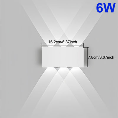 Lámpara de Pared LED Telescópica Blanca Resistente al Agua - Image 9