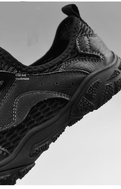 Zapatos de Senderismo Talla Grande para Hombre con Malla Transpirable - Image 12