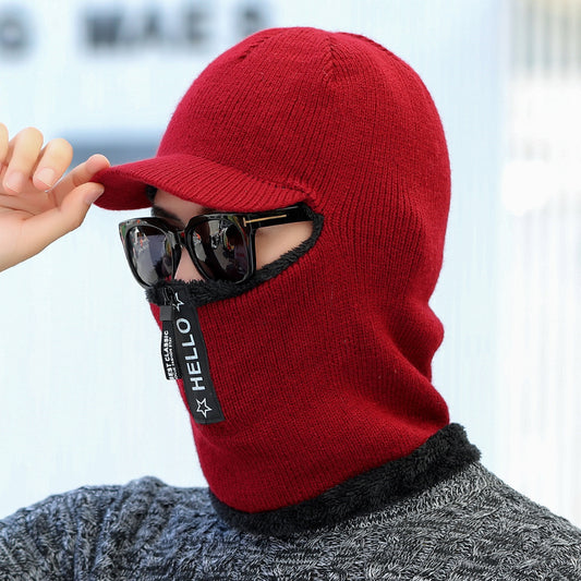 Gorro de Lana Térmico para Ciclismo - Abrigo Versátil Todo Clima - Image 2