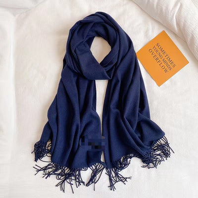 Pashmina Elegante con Borlas - Abrigo Artificial Cashmere Suave y Cálido - Image 42