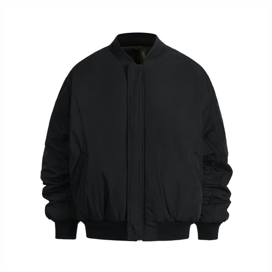 Chaqueta Acolchada Estilo Piloto Americano en Algodón - Image 7