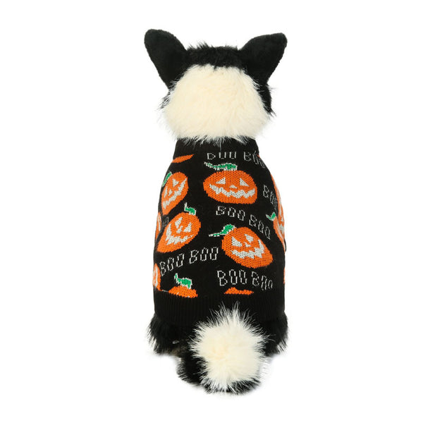 Suéter para Perro Halloween Estampado Calabaza