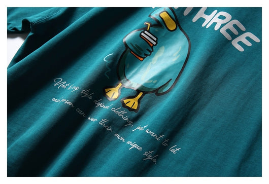 Camiseta Universitaria Retro Estilo Japonés Holgada Unisex - Image 12