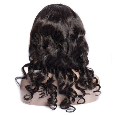 Peluca Lace Front Ondas Sueltas Cabello Natural 100% Frente Completo - Image 6