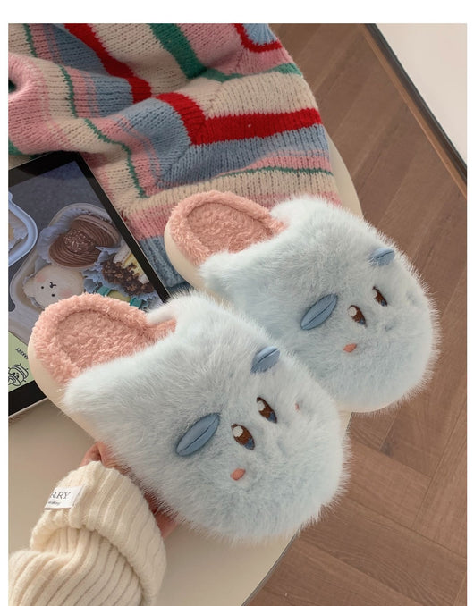 Pantuflas de Algodón con Diseño Cartoon para Estudiantes - Invierno - Image 11