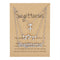 Symbol Starry Sky Ancient English Constellation Three-piece Suit Sagittarius Plateado 1PCS
