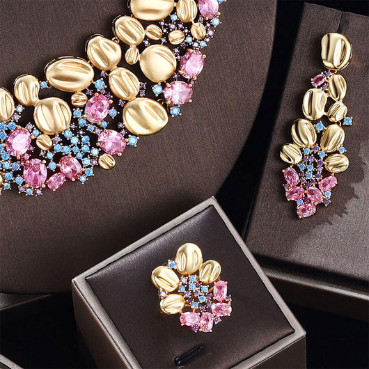 Conjunto de Collar y Aretes para Boda, Elegante y Sofisticado - Image 11